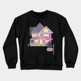 coraline the pink palace Crewneck Sweatshirt